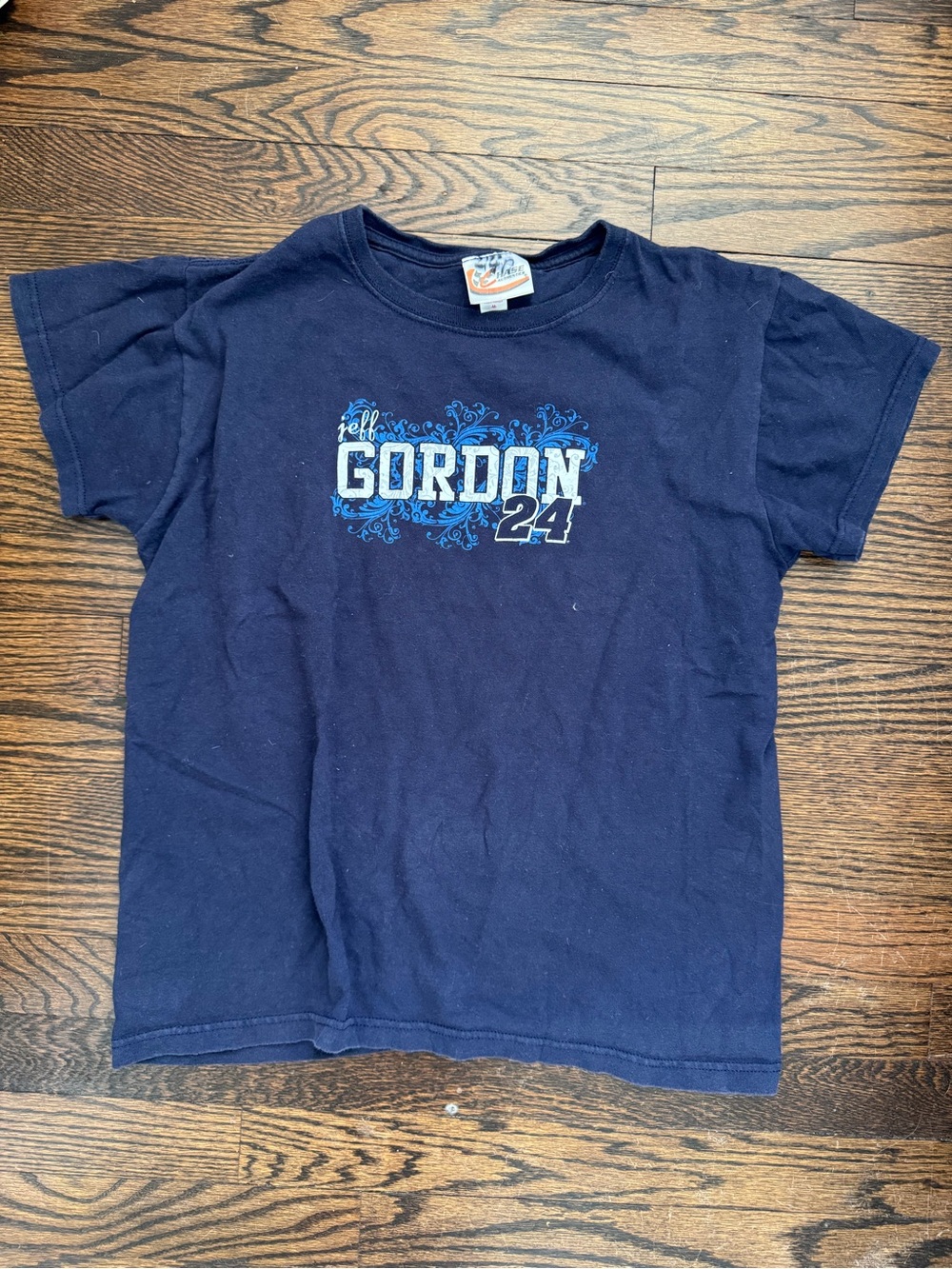 Chase Authentics Navy Blue Jeff Gordon 24 Graphic Tee